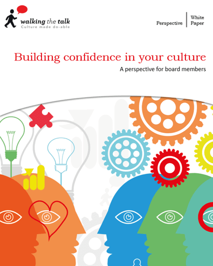 Building Confidence in your Culture